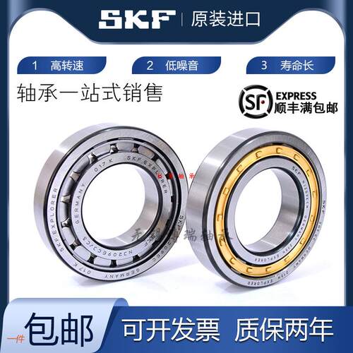 SKF进口轴承NJ NU RN 303 304 305 306 307 308 309 310 311 ECM