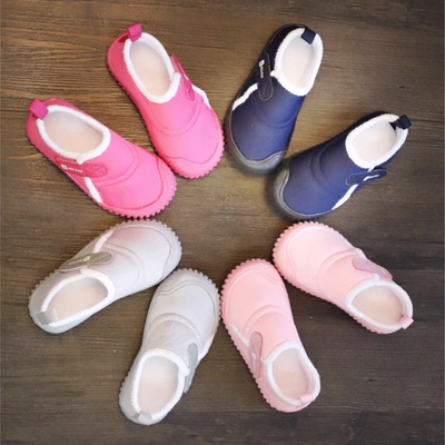 幼儿园室内鞋冬季薄绒二棉鞋轻便
