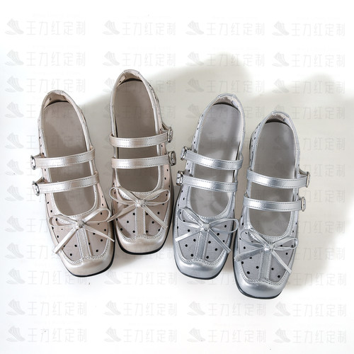 【玉米专享】王力红家定制  SZ2655   新款Y定制休闲乐福鞋