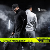 Monster 运动外套男春秋健身训练跑步衣服休闲 Guardians立领修身