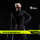 内搭男 长袖 Monster Guardians暗夜系列春秋运动休闲保暖高领修身