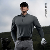 高弹凉感运动POLO衫 Monster Guardians男子户外防晒高尔夫长袖