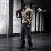 宽松运动休闲长裤 美式 Guardians勇士系列男子春夏弯刀裤 Monster