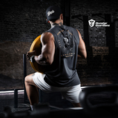 Monster Guardians运动背心男透气网眼吸湿排汗健身训练无袖 上衣