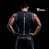 Monster 健身压缩上衣篮球运动训练背心 Guardians紧身衣男夏无袖