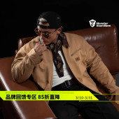 皮领夹克外套男 复古保暖工装 Monster Guardians勇士系列秋冬美式