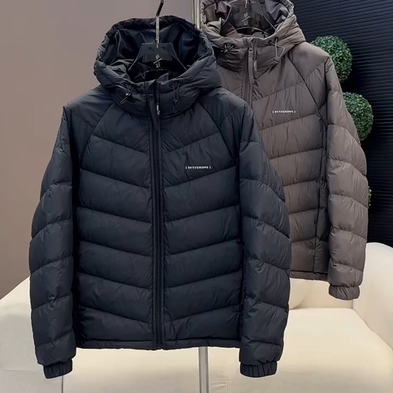 外套简约男装潮流气质羽绒服