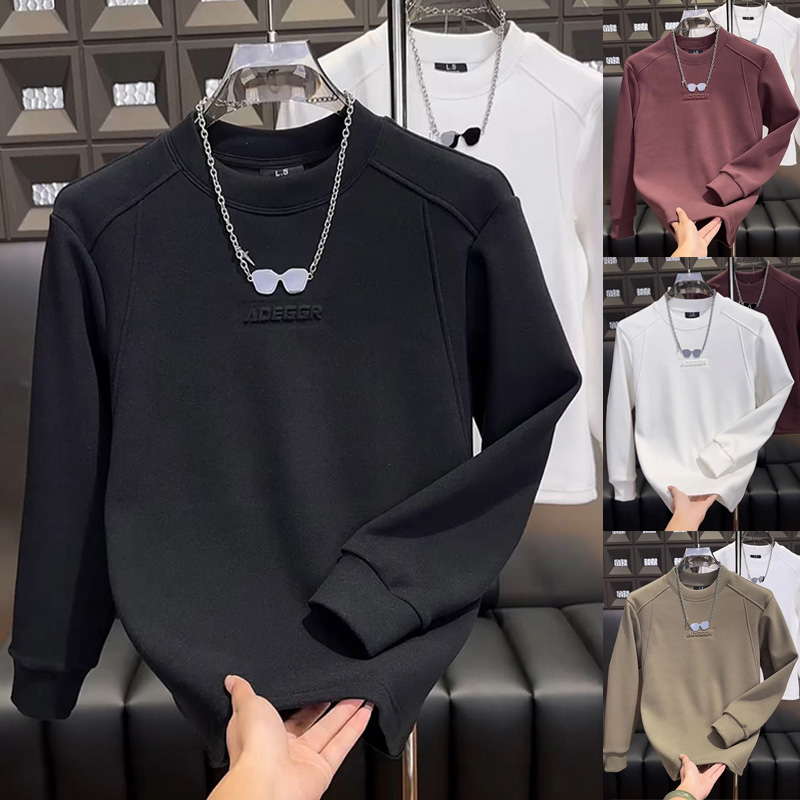 云朵绒潮流2025男士高级感卫衣