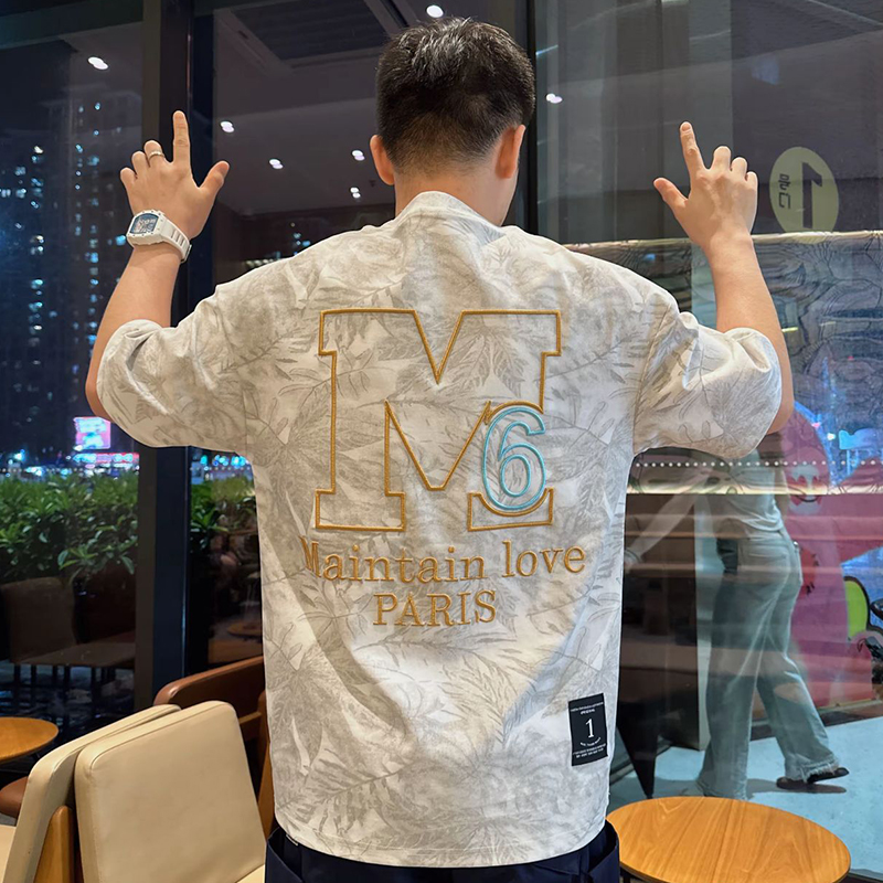 印花设计感爆款半袖T恤衫