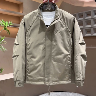 棉服 潮流休闲帅气宽松工装 高街痞帅男士 立领夹棉加厚夹克外套时尚