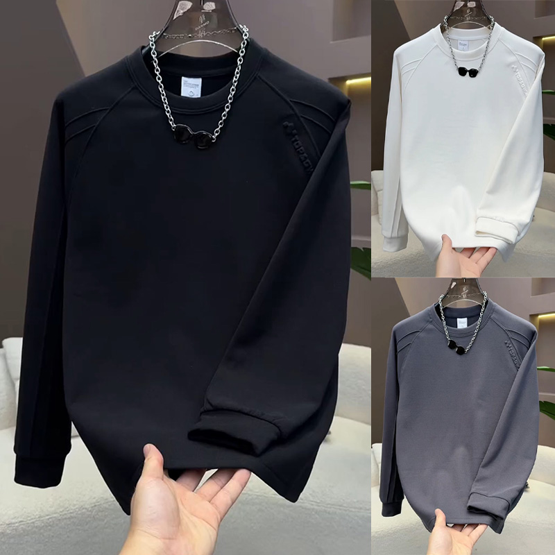 重磅美式潮流爆款字母印花男士卫衣网红秋冬个性套头长袖百搭体恤