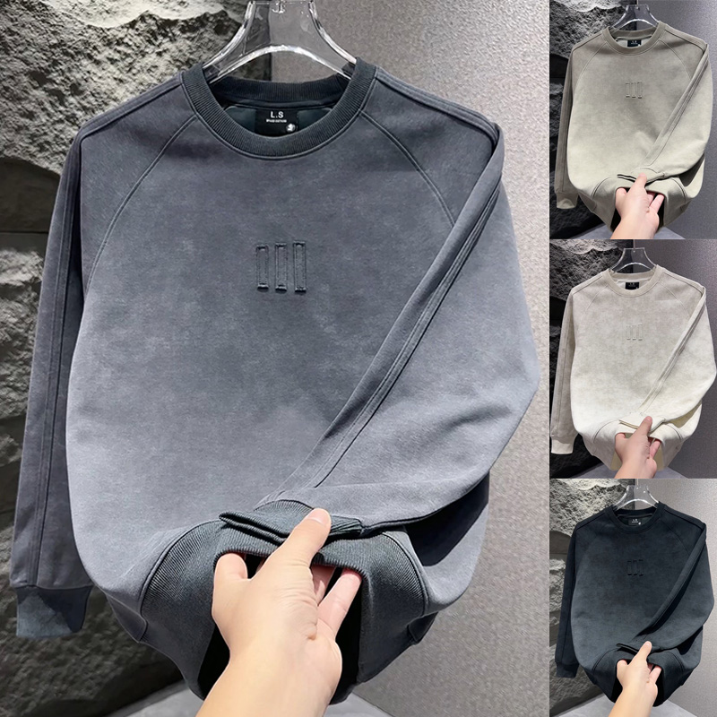 气质男装潮流百搭圆领卫衣