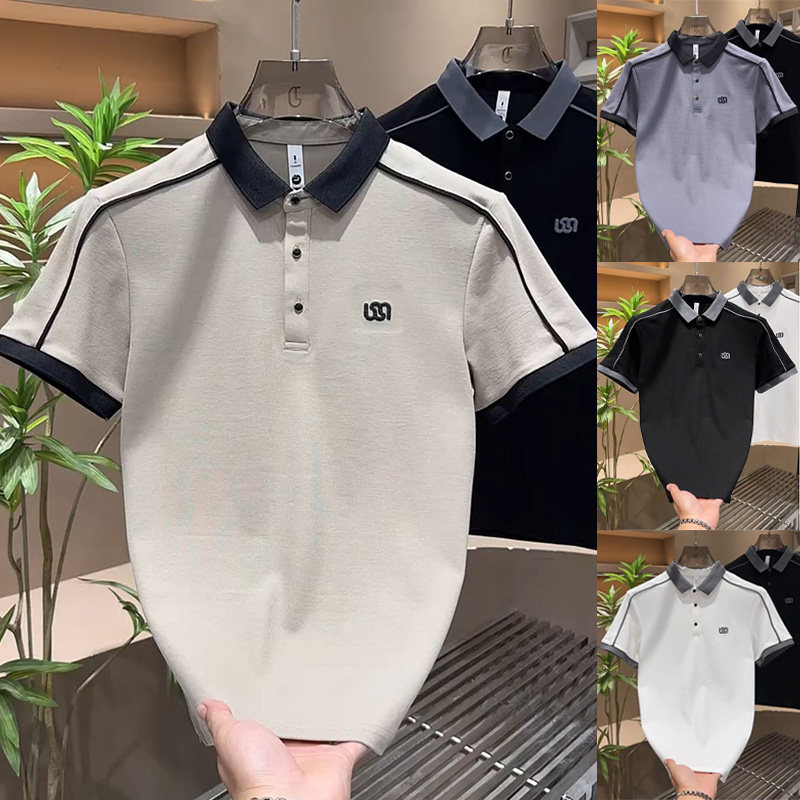 polo衫男士翻领短袖T恤夏季
