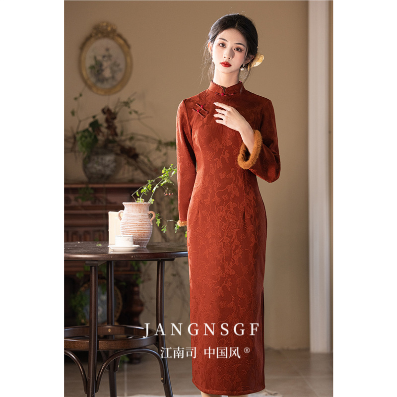 江南司造旗袍连衣裙10