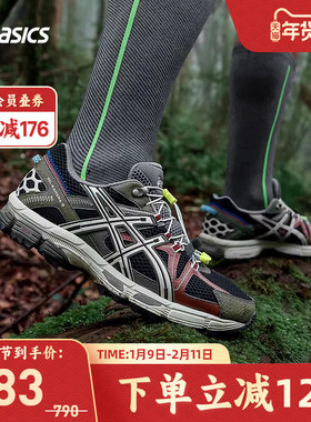 ASICS亚瑟士男鞋GEL-KAHANA 8 FL耐磨越野抽绳运动鞋1011B828-400
