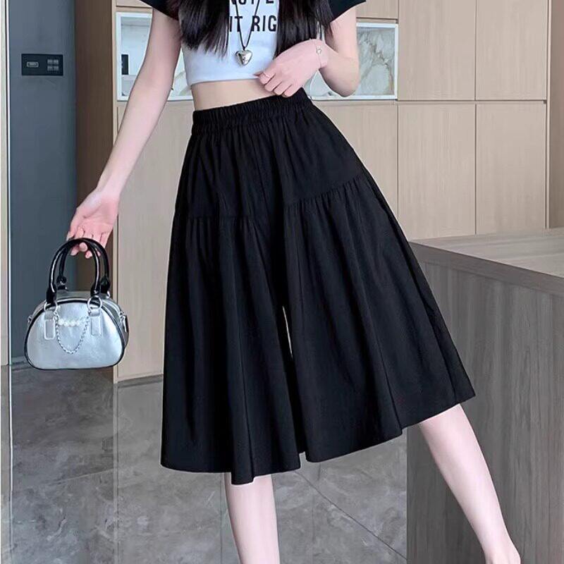 品牌折扣正品女装断码清仓特价不能退换冰丝防晒速干阔腿裤裙女夏