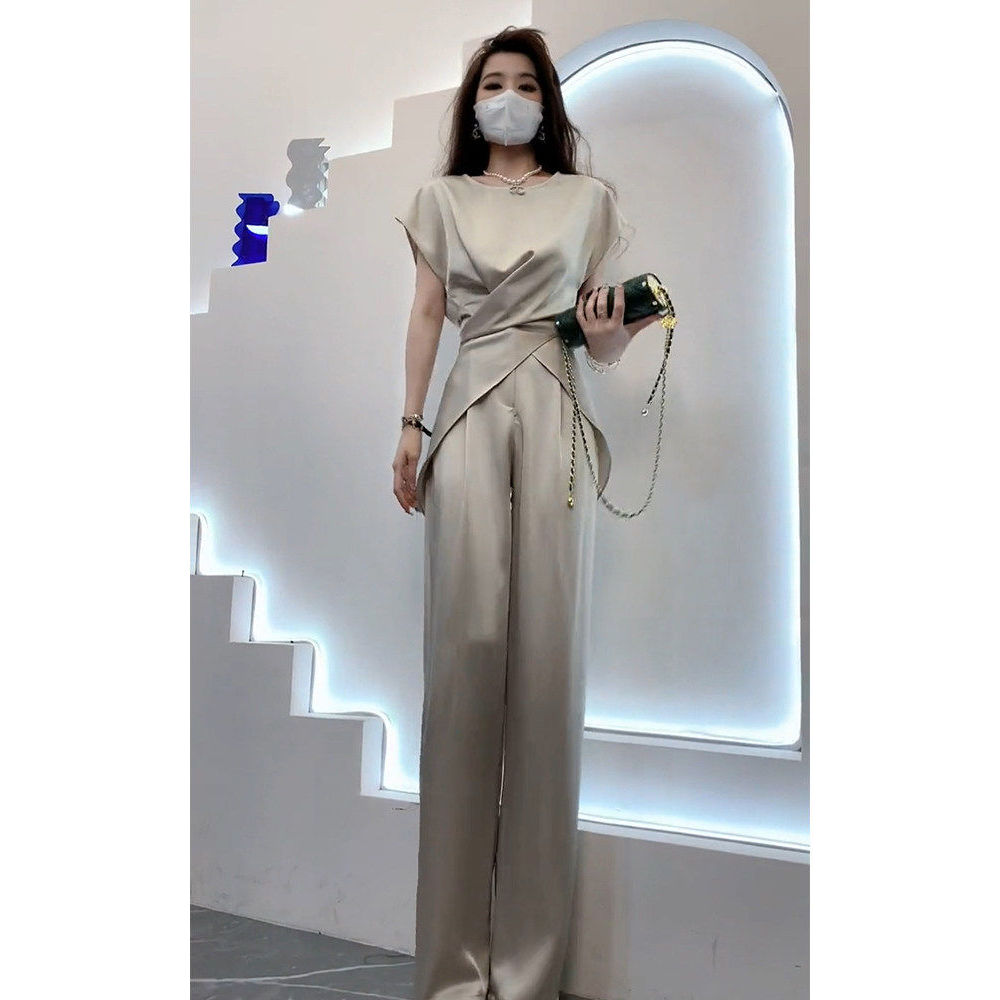 品牌折扣正品女装断码清仓特价不能退换套装夏装女欧货高端名媛