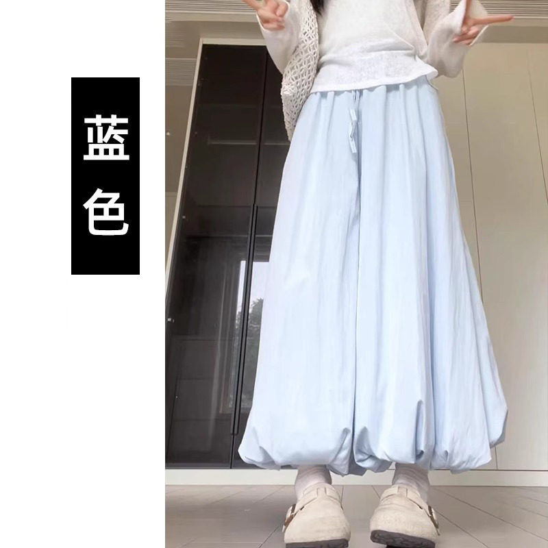 品牌折扣正品女装断码清仓特价不能退换黄色花苞裙裤女夏季薄款小