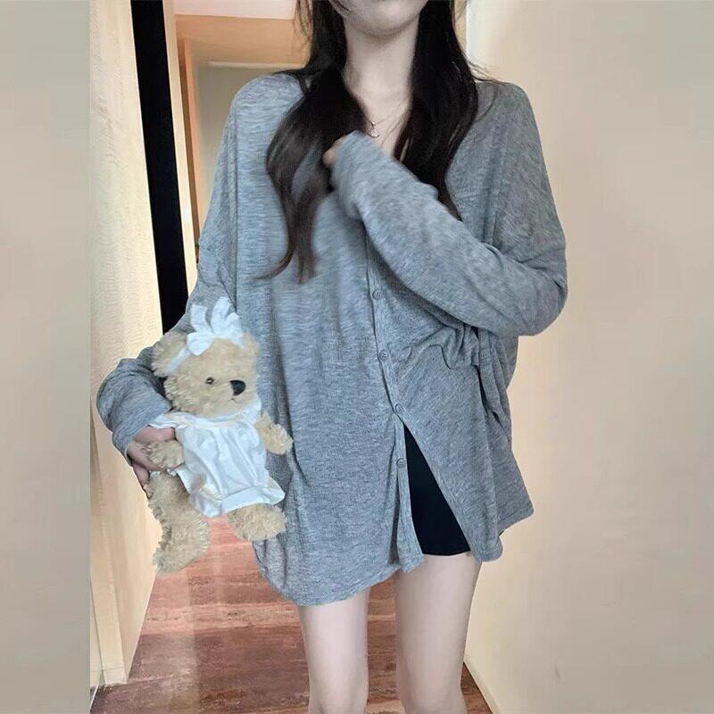 品牌折扣正品女装断码清仓特价不能退换灰色防晒罩衫女新款下装消
