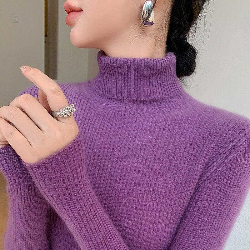 品牌折扣正品女装断码清仓特价不能退换高领打底衫秋冬配大衣的内