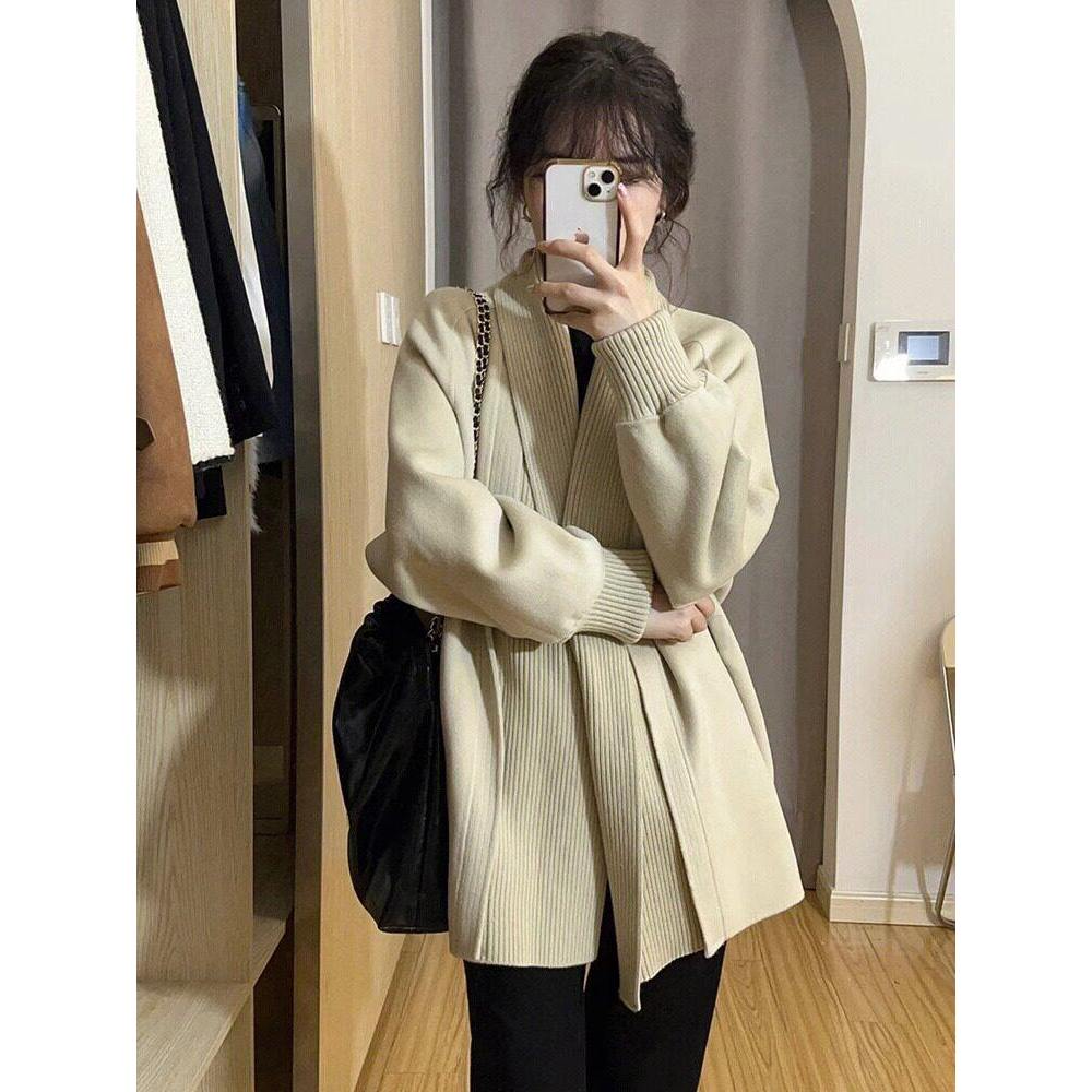 品牌折扣正品女装断码清仓特价不能退换港味复古针织开衫女秋冬