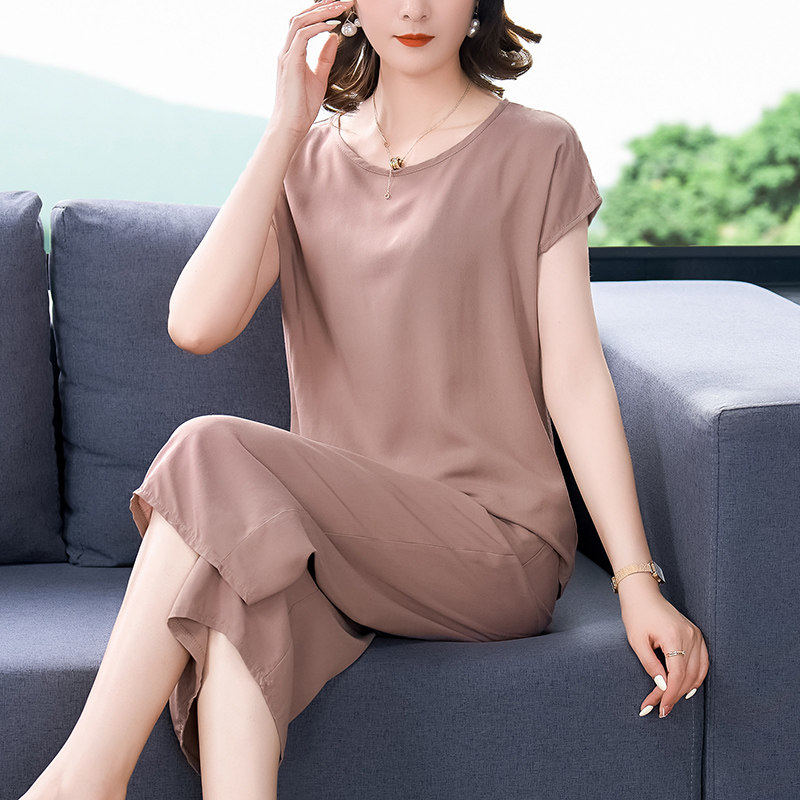 品牌折扣正品女装断码清仓特价不能退换棉绸睡衣女款新款