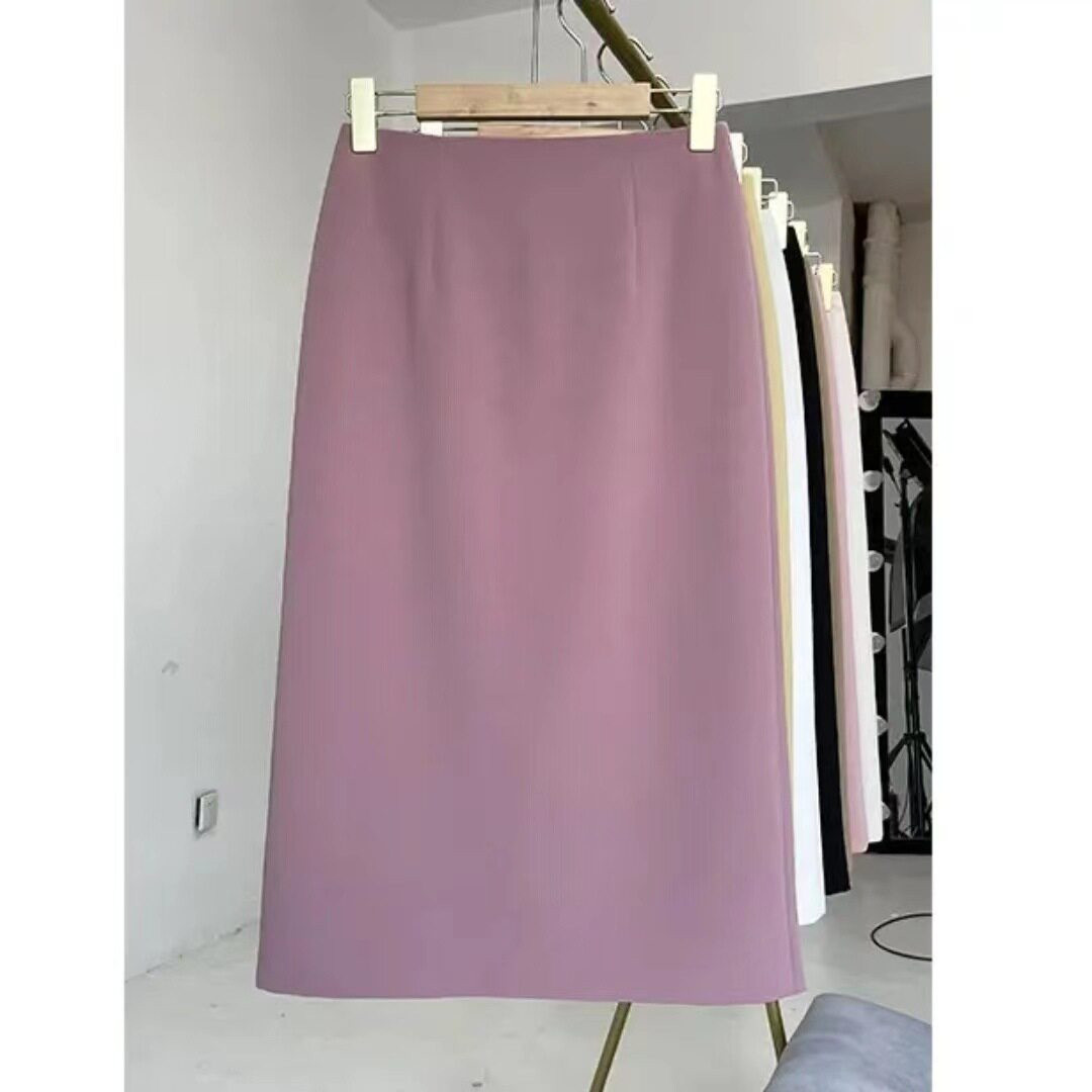 品牌折扣正品女装断码清仓特价不能退换西装半身裙女夏季高腰垂感
