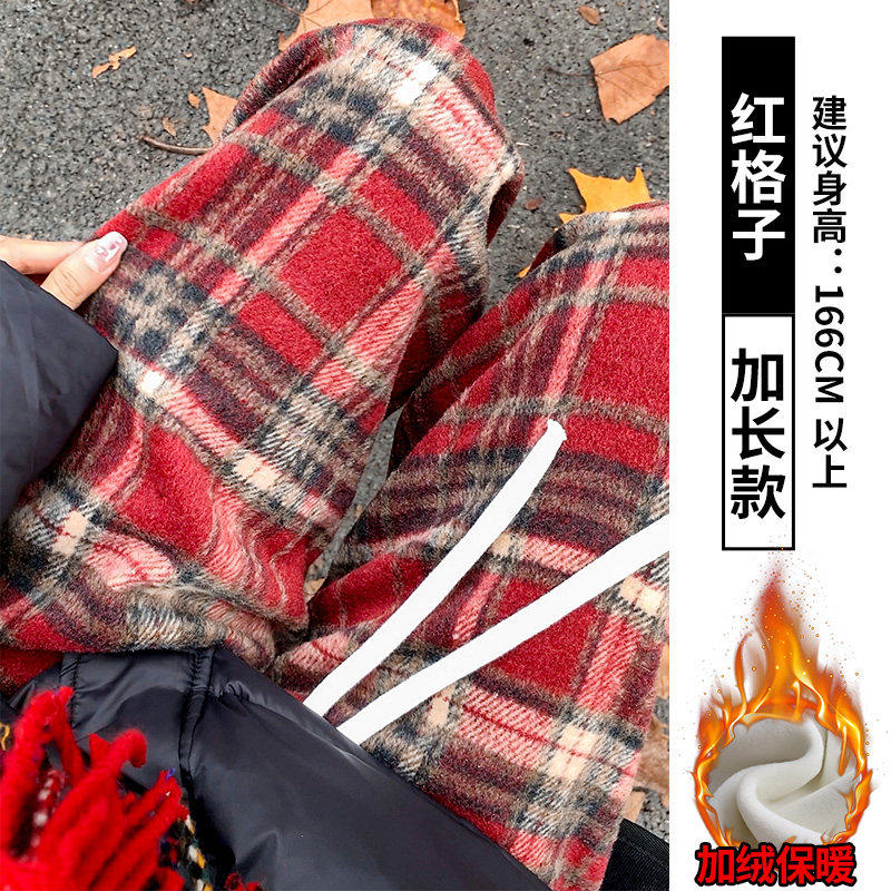 品牌折扣正品女装断码清仓特价不能退换毛呢裤女秋冬新款高腰显瘦