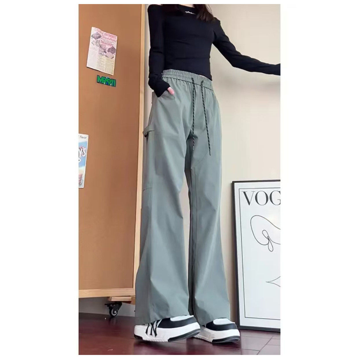 品牌折扣正品女装断码清仓特价不能退换美式微喇冲锋裤女士徒步