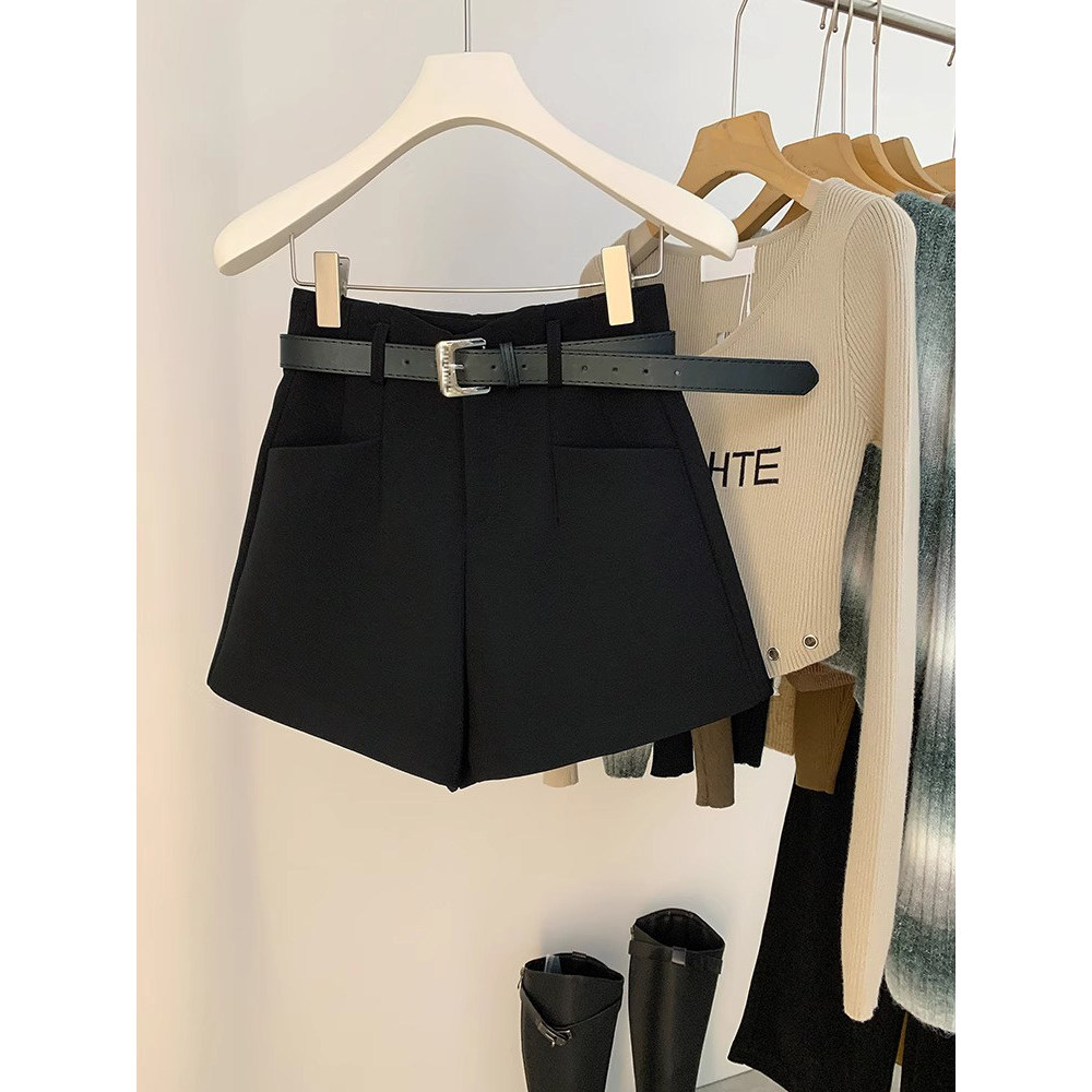 品牌正品女装衣服断码特价清仓 不退换-大码高腰黑色西装打底裤女