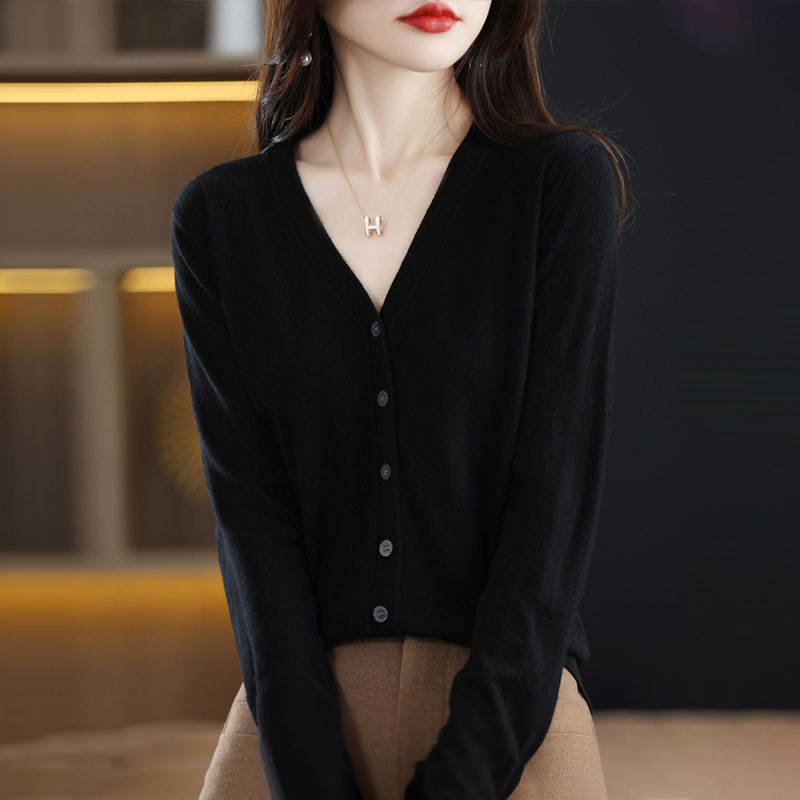 品牌折扣正品女装断码清仓特价不能退换针织衫开衫女秋冬2