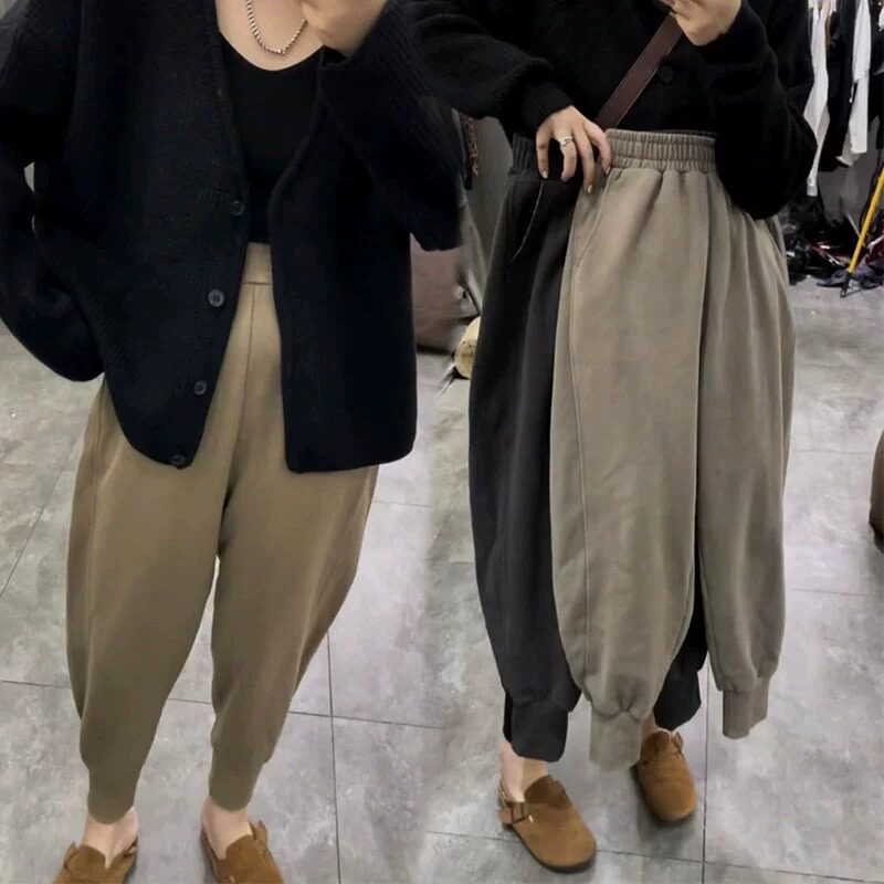 品牌折扣正品女装断码清仓特价不能退换运动裤女欧货哈伦裤春秋新