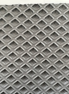 11.0mm灰色粗菱形格砂光机带防滑耐磨菱形木工输送带传送带
