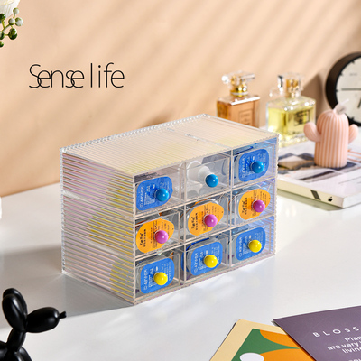 炫彩美瞳收纳盒隐形眼镜置物架