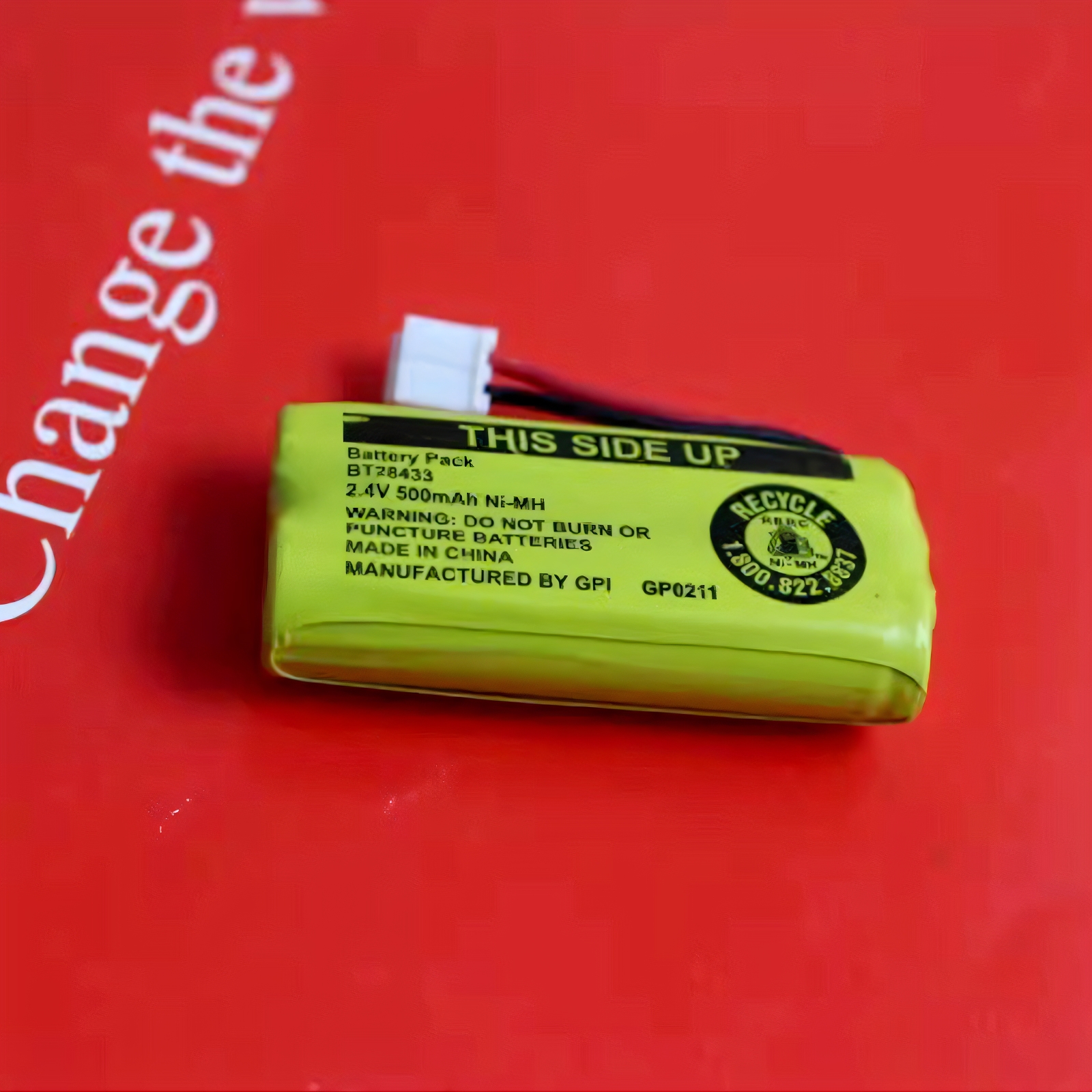 伟易达Vtech 通用GE 28223 28821无绳电话机电池2.4V 500MAH
