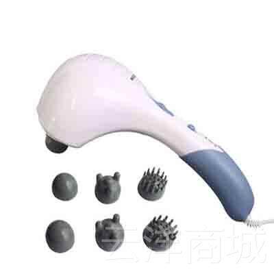 正品双头力神按棒卡通狗大电动摩颈椎按摩按摩棒正品背部器打湿器