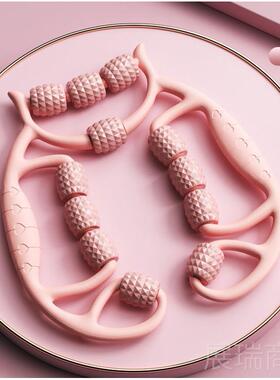 高档德国-SLD器/腿部按摩腿器环形夹滚轮瘦腿小腿肌肉放松神泡沫