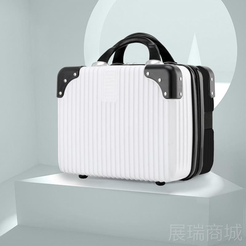 高档覆手提小行李箱女密码4化包1寸小型轻便妆旅行箱16迷你收纳古