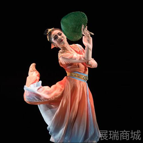 高档古典舞演出儿服儿童女蹈服越女词中国舞幼舞台表演剧目古风舞