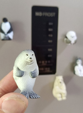极地小动物立体冰箱贴可爱治愈