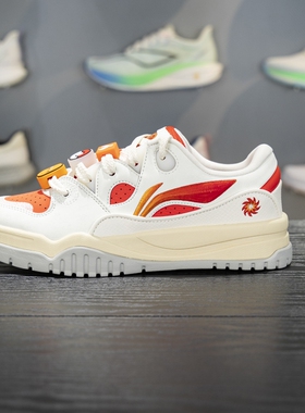 李宁休闲鞋男子2026春季新品宝可梦联名系列潮跃运动鞋AGCW167