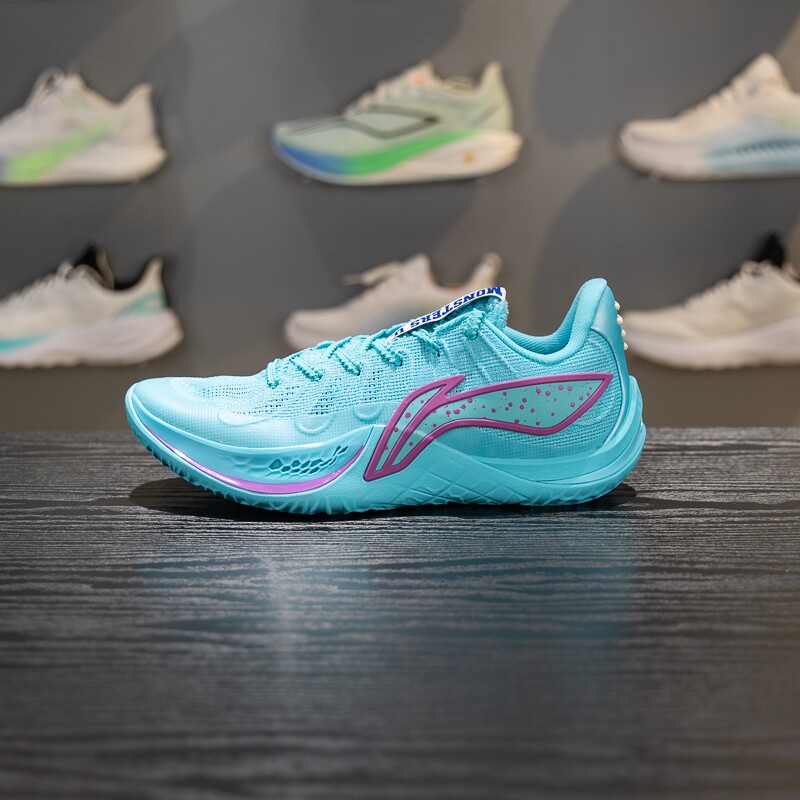 李宁音速14篮球鞋男2026稳定支撑耐磨防滑专业比赛运动鞋ABAW015