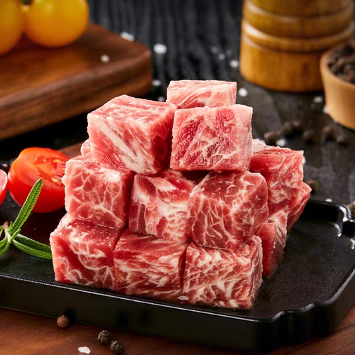 大唐牧场雪花和牛肉粒火锅烧烤