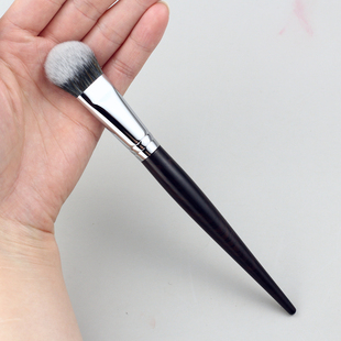 简斯T68化妆刷液体斜坡面腮红膏刷坡型膏状泥状点彩刷粉底修容刷