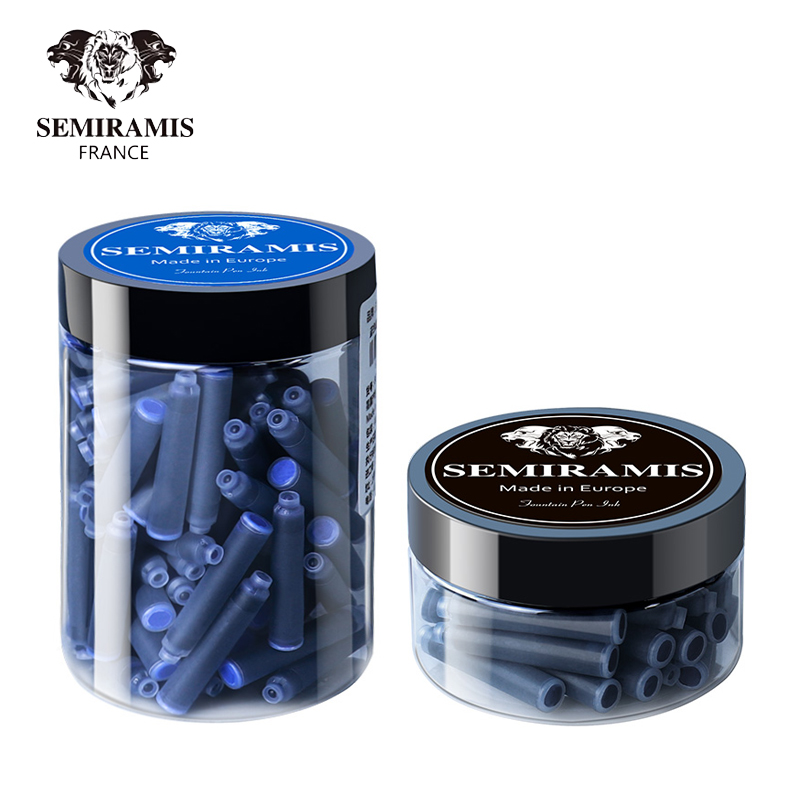 Semiramis欧标通用墨囊蓝/黑色