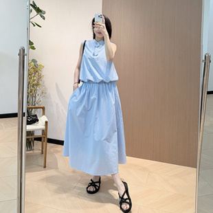 花苞背心 get sw无袖 乔欣同款 松紧腰半身裙 氧气感穿搭