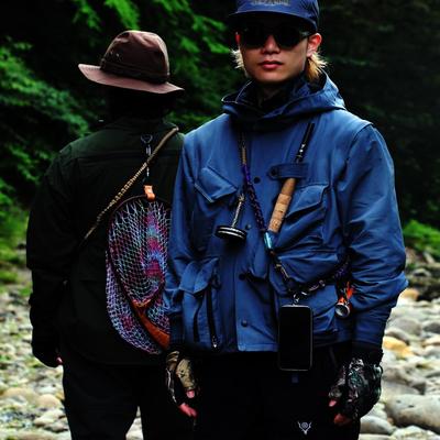 日本钓鱼夹克户外休闲衣