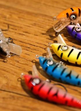 日本REPLY手工微物钓鱼路亚饵1.4g克微物淡水溪流钓假饵远投鳟鱼