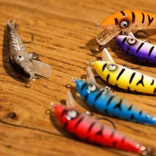 日本REPLY手工微物钓鱼路亚饵1.4g克微物淡水溪流钓假饵远投鳟鱼