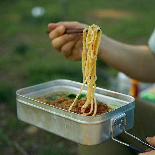james户外瑞典进口TRANGIA露营野餐庭院超轻携野营饭盒餐具套装碗